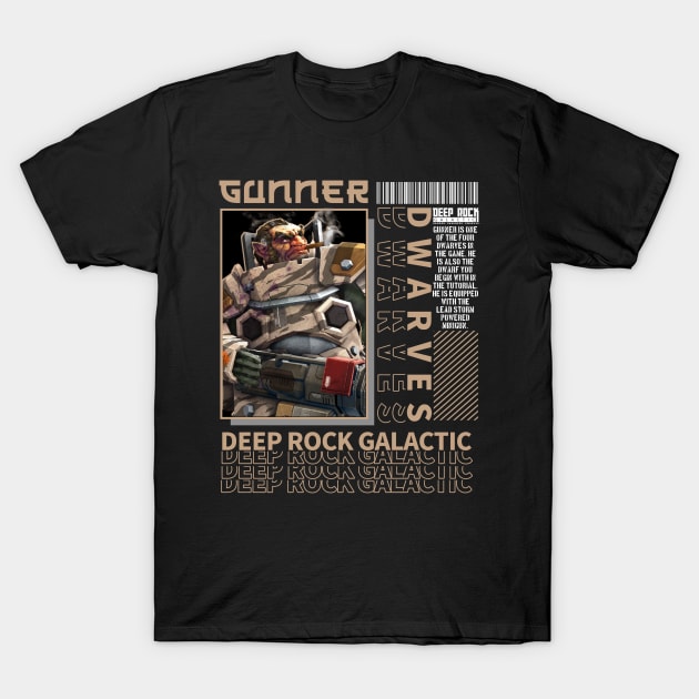 Gunnerx - Galactic T-Shirt by NekerArt